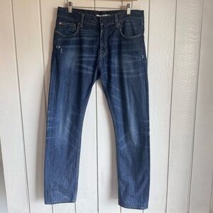Reiss 1971 Drake Fit Dark Wash Jeans
